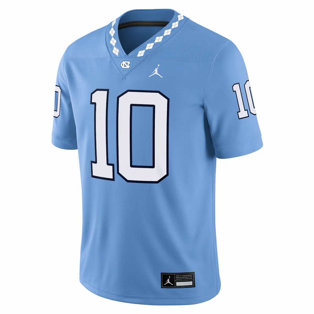 Drake Maye North Carolina Jordan Brand Dri-FIT College Game Jersey by Jordan