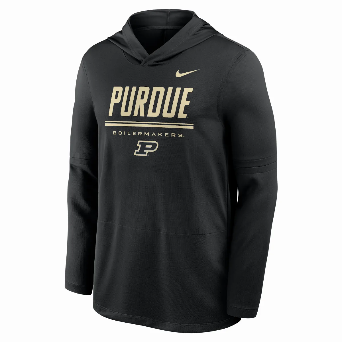 Purdue Sideline Dri-FIT College Long-Sleeve Hooded Top by Nike