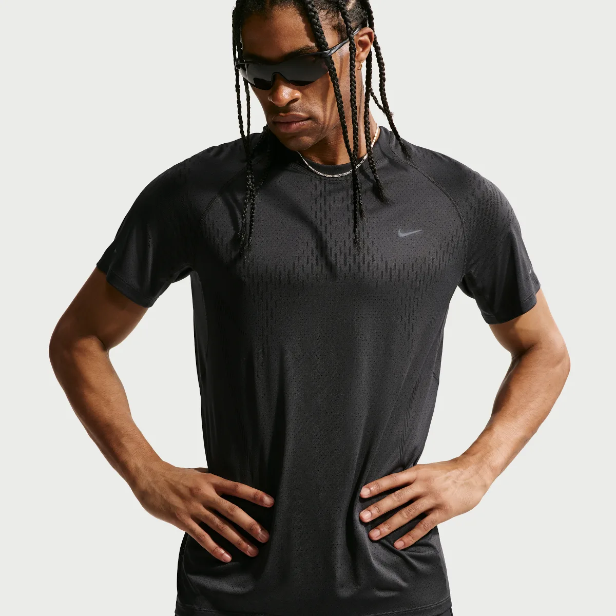 Stride Plus Dri-FIT ADV Short-Sleeve Running Top by Nike