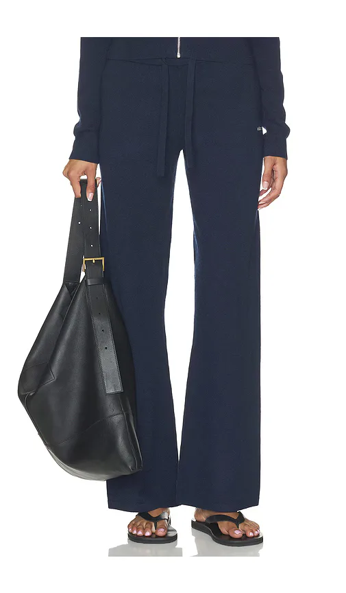 Knit Straight Leg Trousers