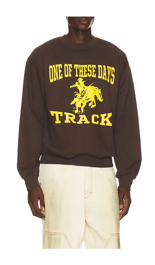 Track and Field Crewneck by ONE OF THESE DAYS