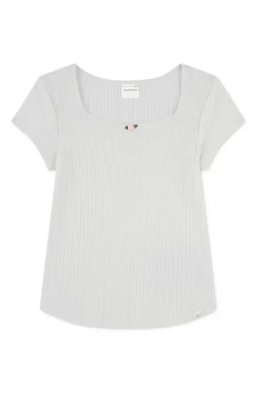 Pointelle Top by abercrombie kids