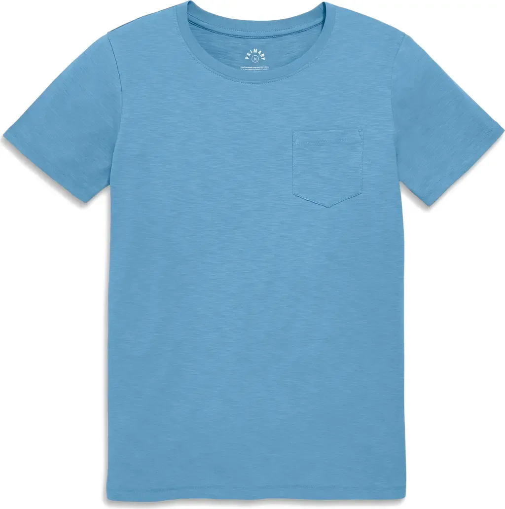 Slub Pocket Tee by Primary