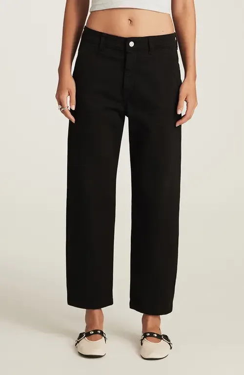 Lauren High Waist Casual Stretch Twill Pants by Mavi Jeans