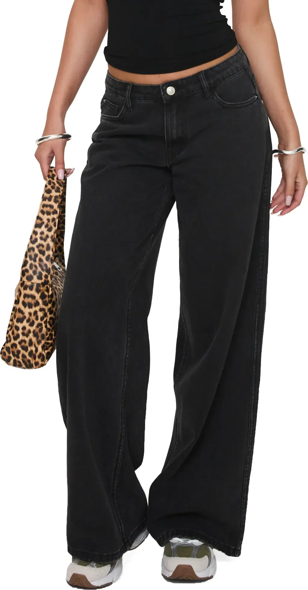 Ramos Low Rise Wide Leg Jeans by Princess Polly