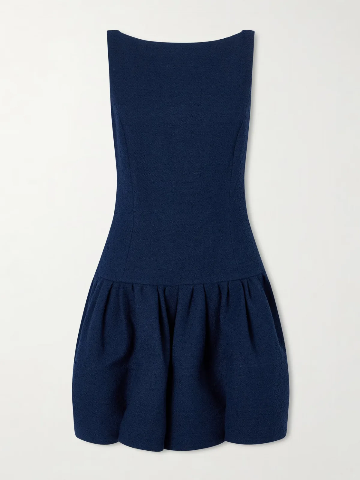 - Cotton-blend Tweed Mini Dress -