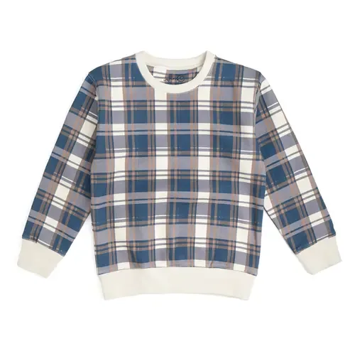 Plaid Sweatshirt by Sweet Wink