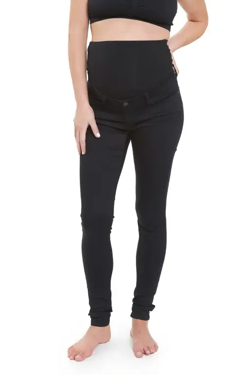 Rebel Skinny Leg Maternity Denim Jegging by Ripe Maternity