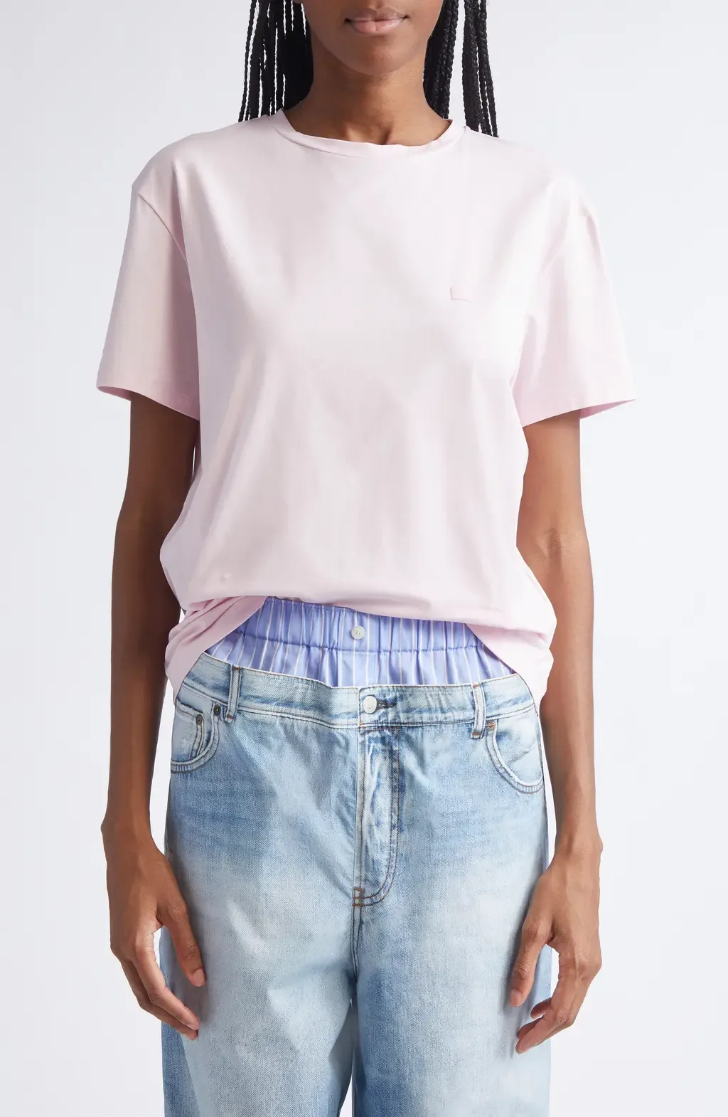 Eram U Face Patch T-Shirt by Acne Studios