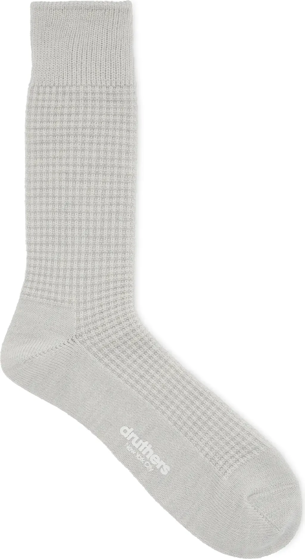 Merino Wool Waffle Sock by Druthers NYC