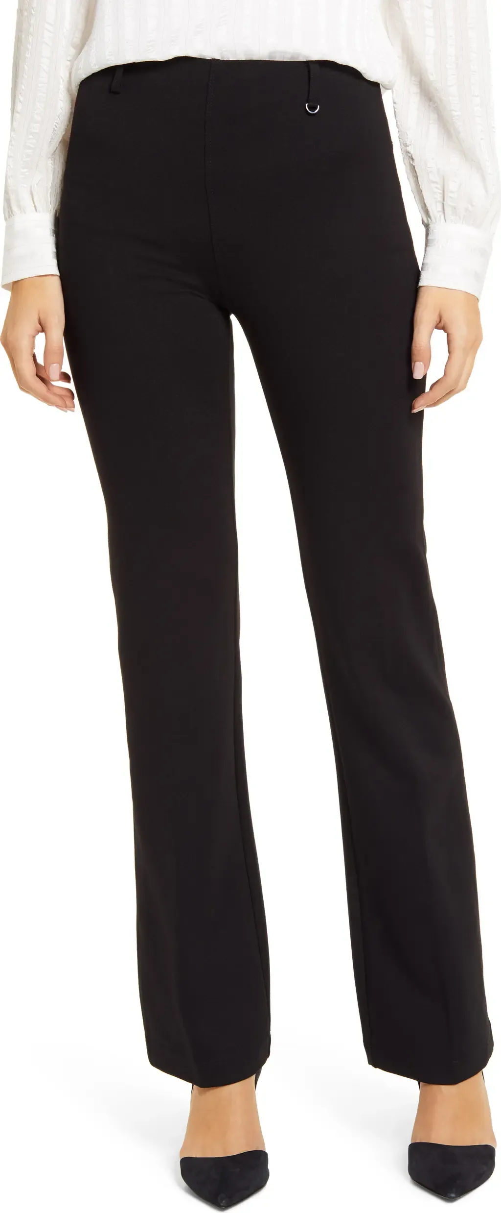 Ponte Baby Bootcut Pants by Lysse