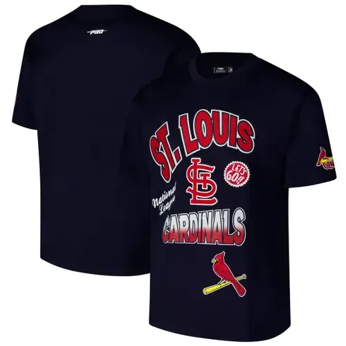 St. Louis Cardinals Turn It Up Dropped Shoulder T-Shirt by PRO STANDARD