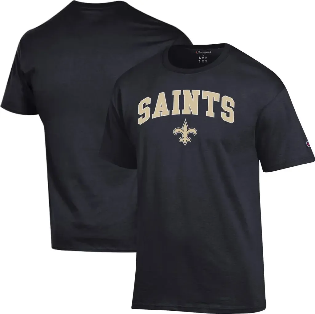 Champion New Orleans Saints Arch Over Logo T-Shirt