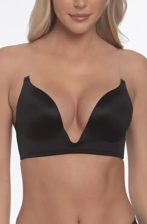 Uma U Plunge Convertible Bra with Multiple Strap Options by Dominique Intimates