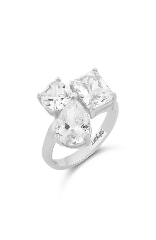 Cubic Zirconia Cocktail Ring by SHYMI