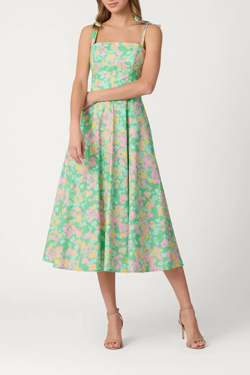 Bayberry Floral Majorelle Dress by Shoshanna