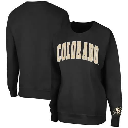 Colorado Buffaloes Campanile Pullover Sweatshirt by COLOSSEUM
