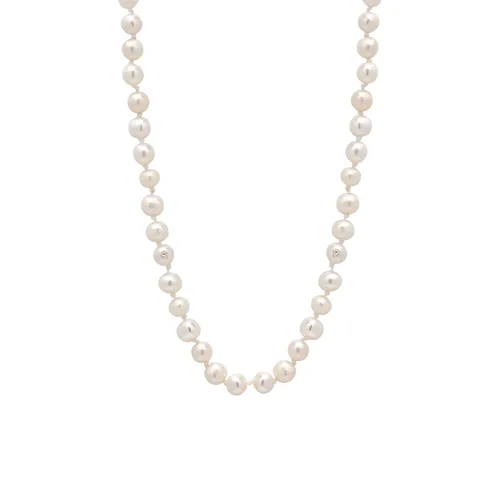 Small Natural Freshwater Real Pearl Strand Necklace by Spero London