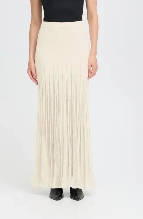 Ihboston SK2 Knit Maxi Skirt by ICHI