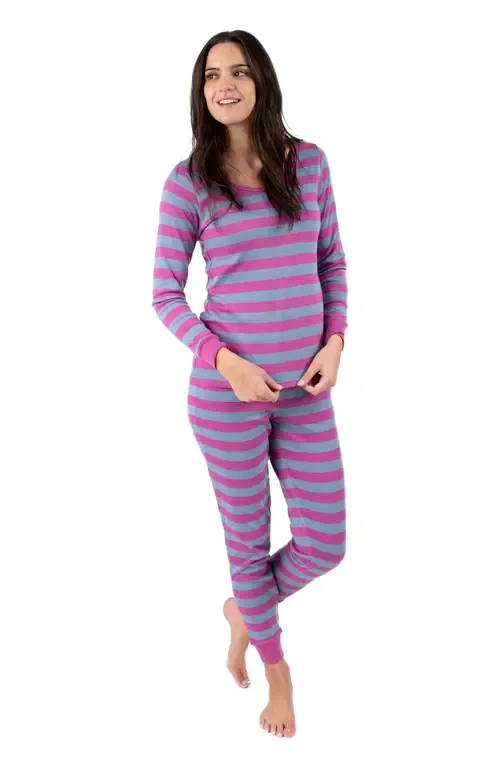 Cotton Striped Matching Family Pajamas by Leveret