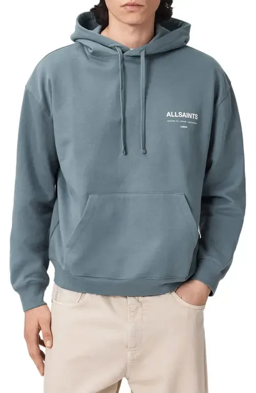 Backstage Logo Graphic Hoodie by AllSaints