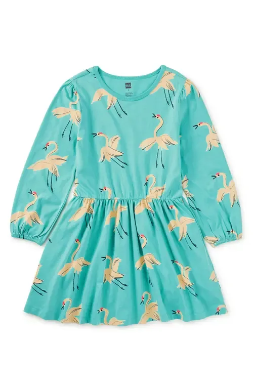 Blouson Sleeve Pocket Dress by Tea Collection