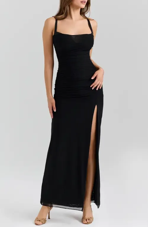 Lini Mesh Gown by HOUSE OF CB
