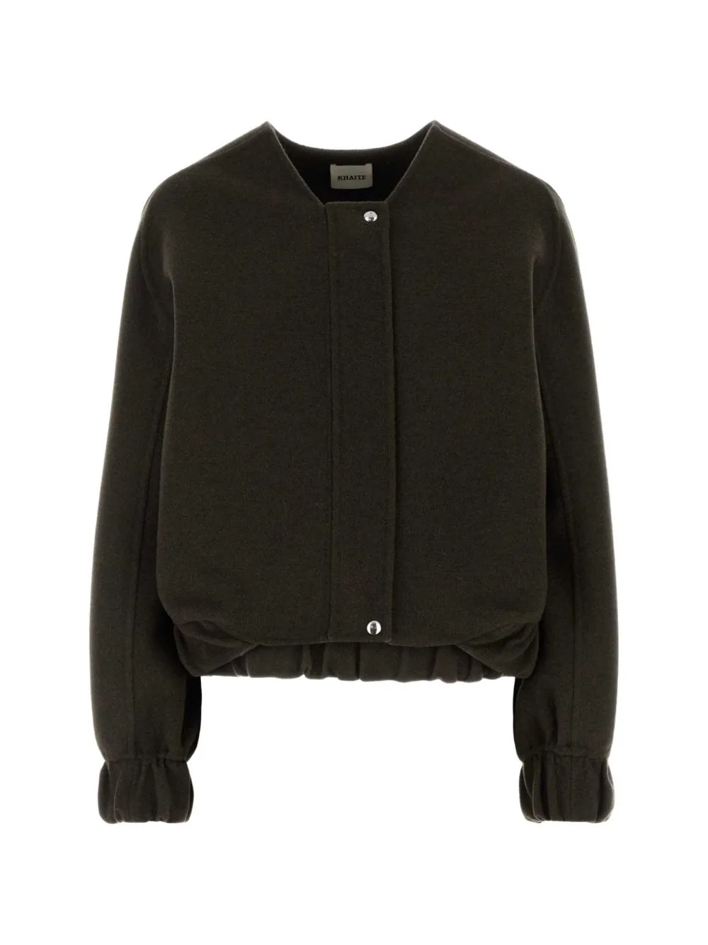 Cordan Elasticated-Hem Jacket by KHAITE