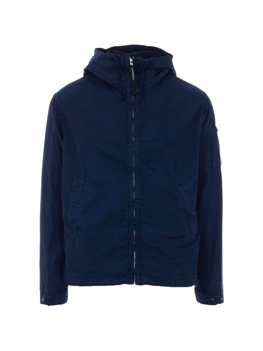 Hooded Patch Logo Jacket by C.P. Company