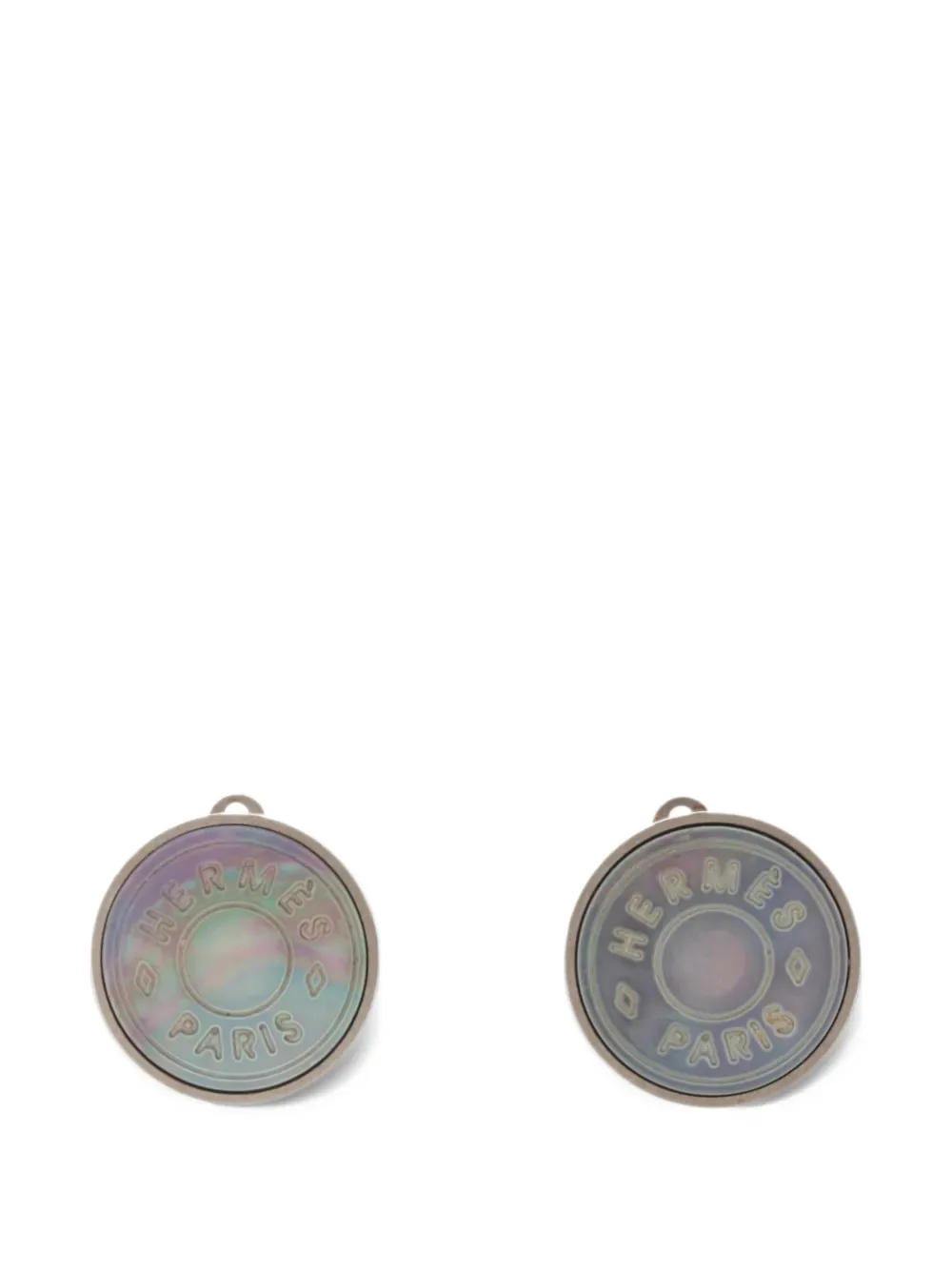 2000s Serie Shell Earrings by Hermès Pre-Owned