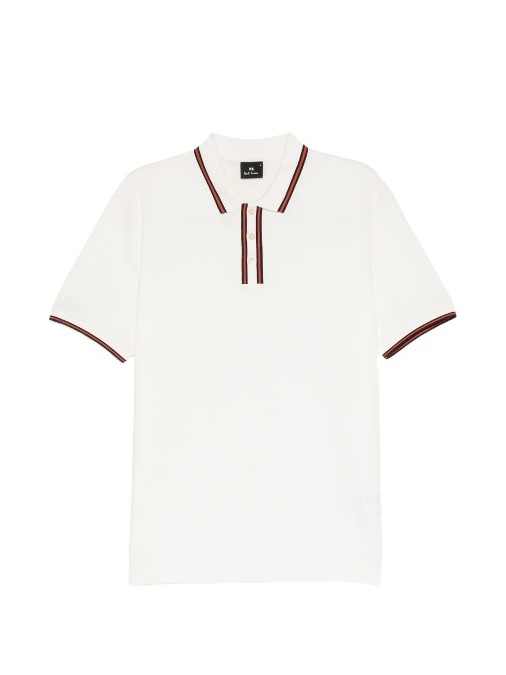 Short-Sleeve Striped Polo Shirt by PS Paul Smith