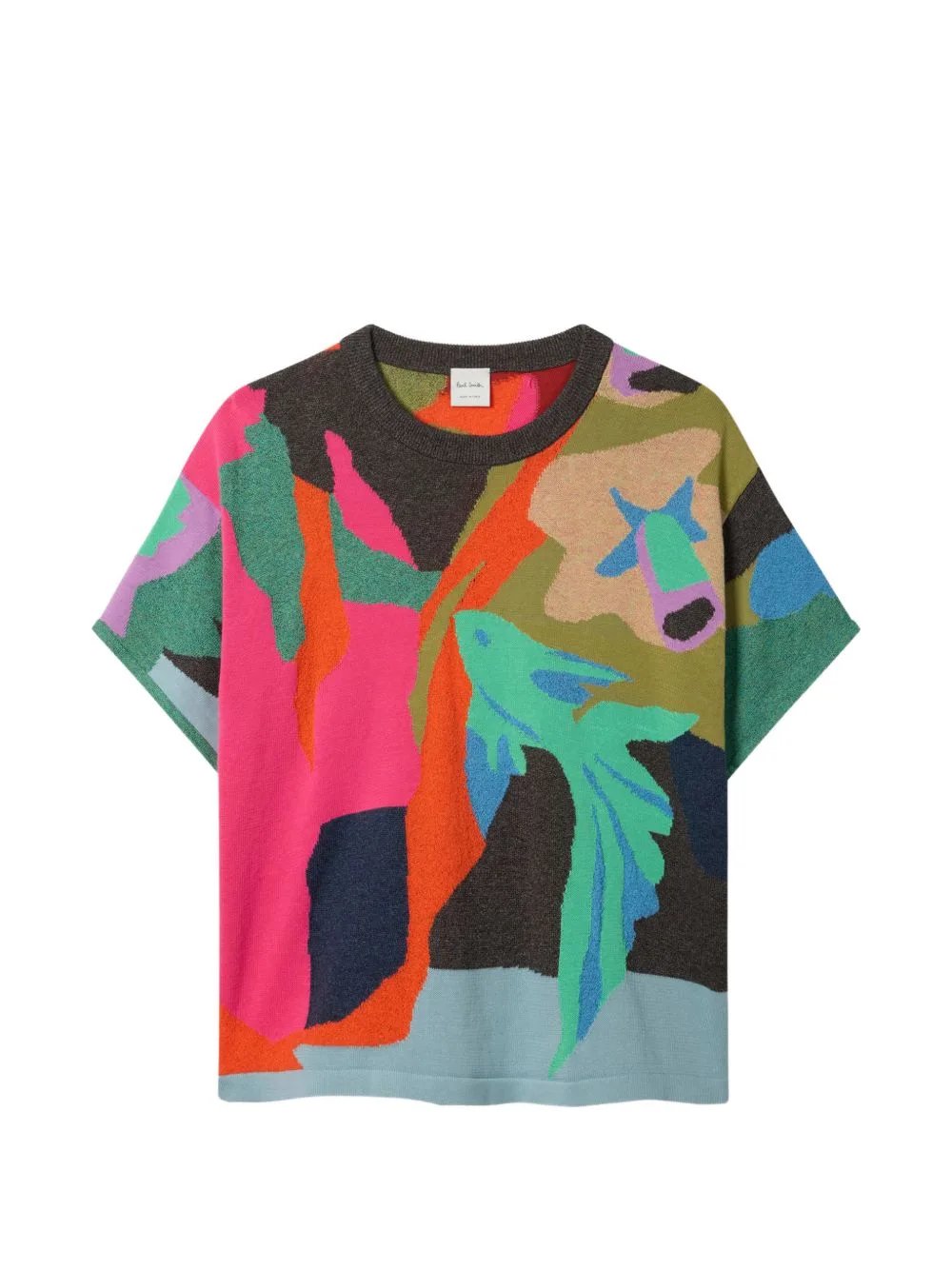 River Collage Short-Sleeve T-Shirt by Paul Smith