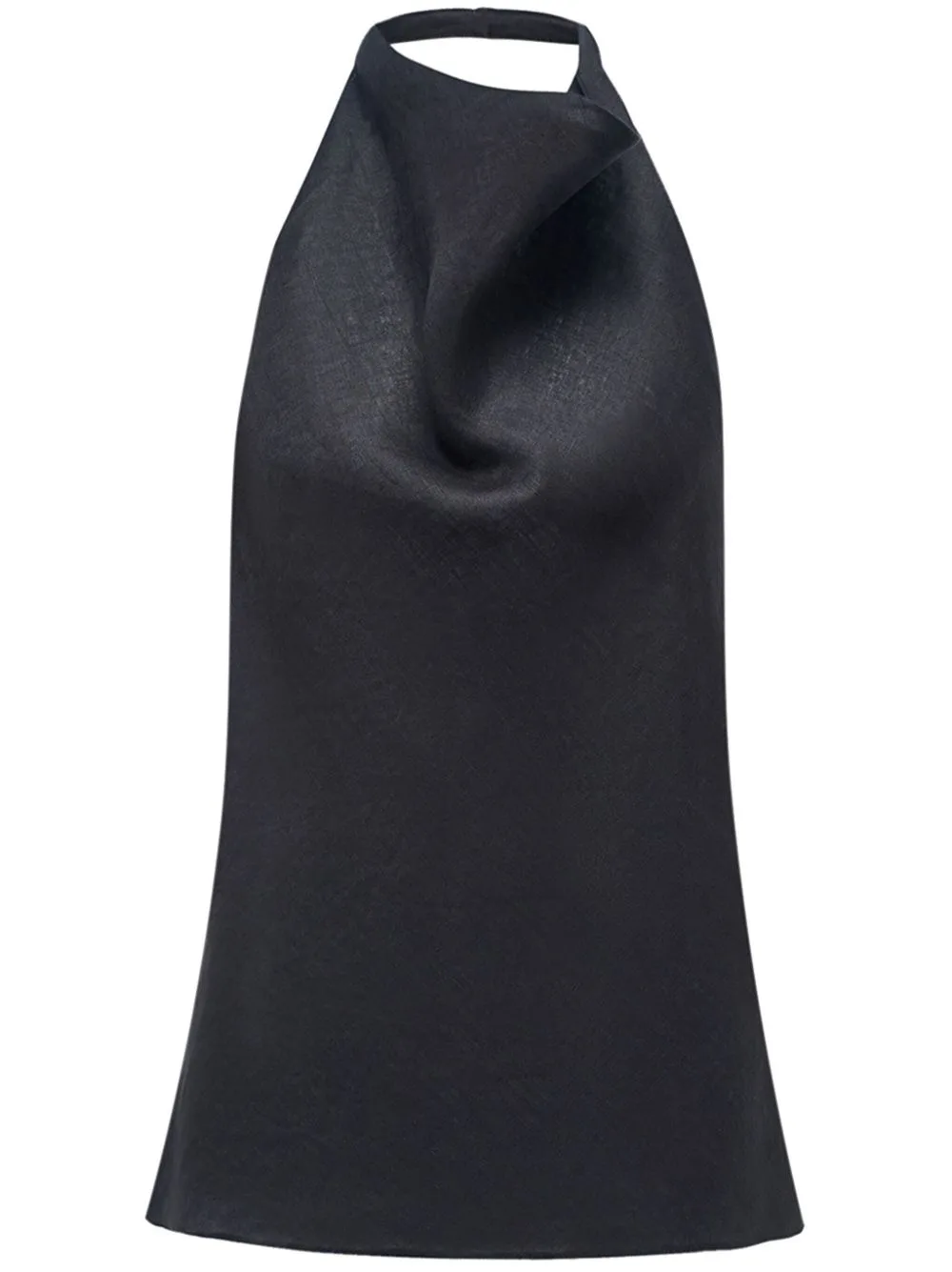 Open-Back Linen Top by 12 STOREEZ
