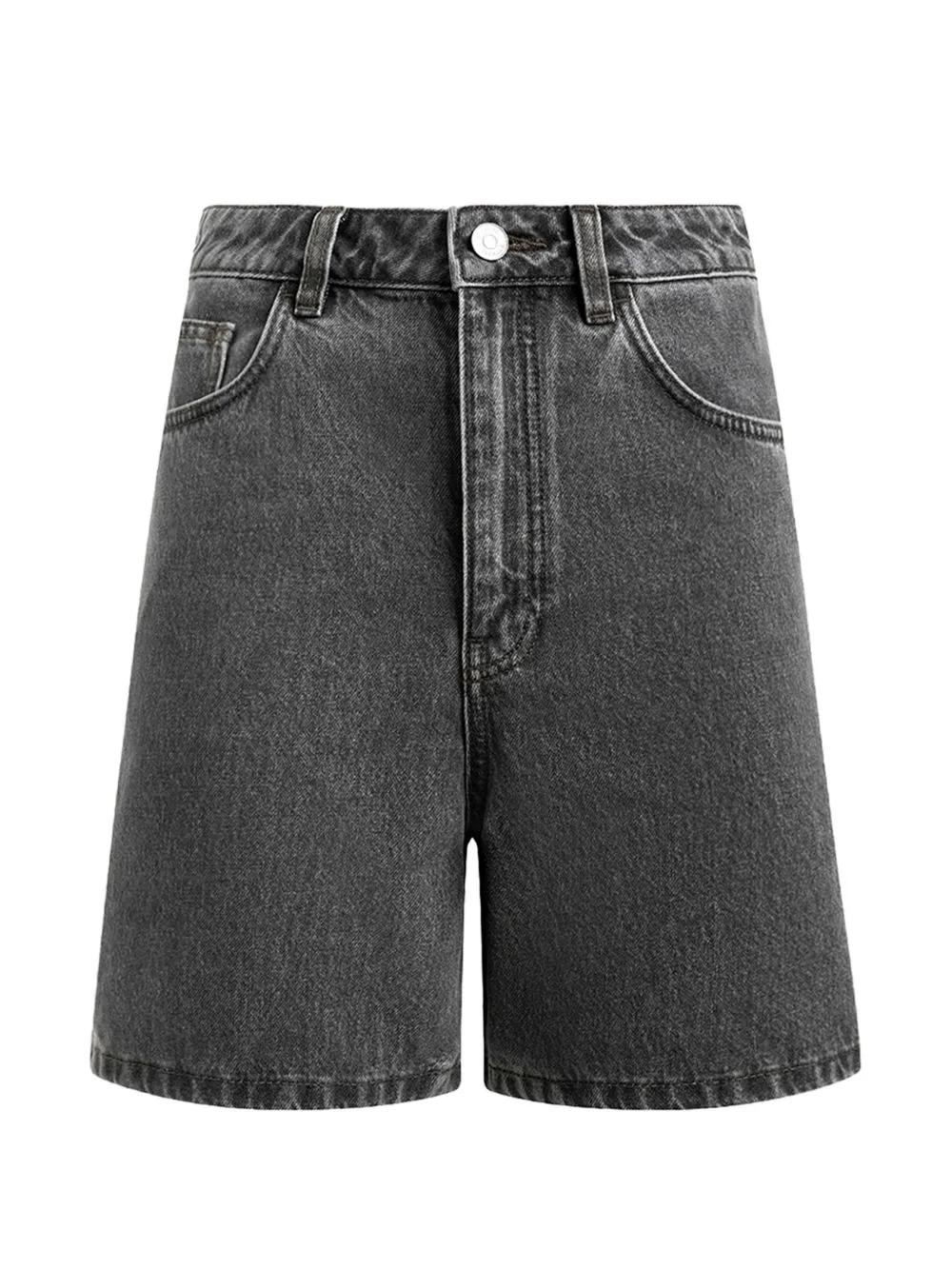 Flared Denim Shorts by 12 STOREEZ