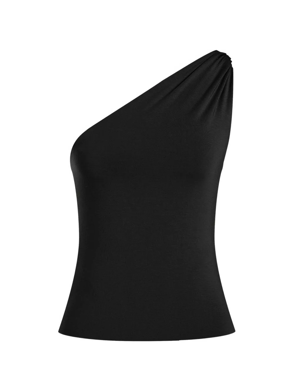 Siesta One-Shoulder Twisted Top by 12 STOREEZ
