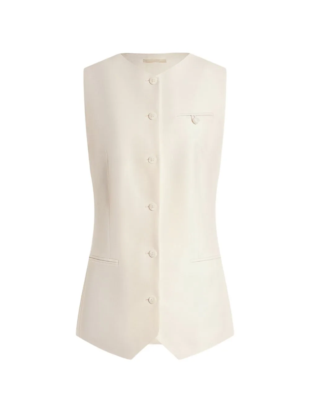 Rotunda Button-Up Vest by 12 STOREEZ