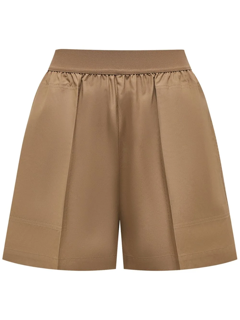 High-Rise Poplin Shorts by 12 STOREEZ