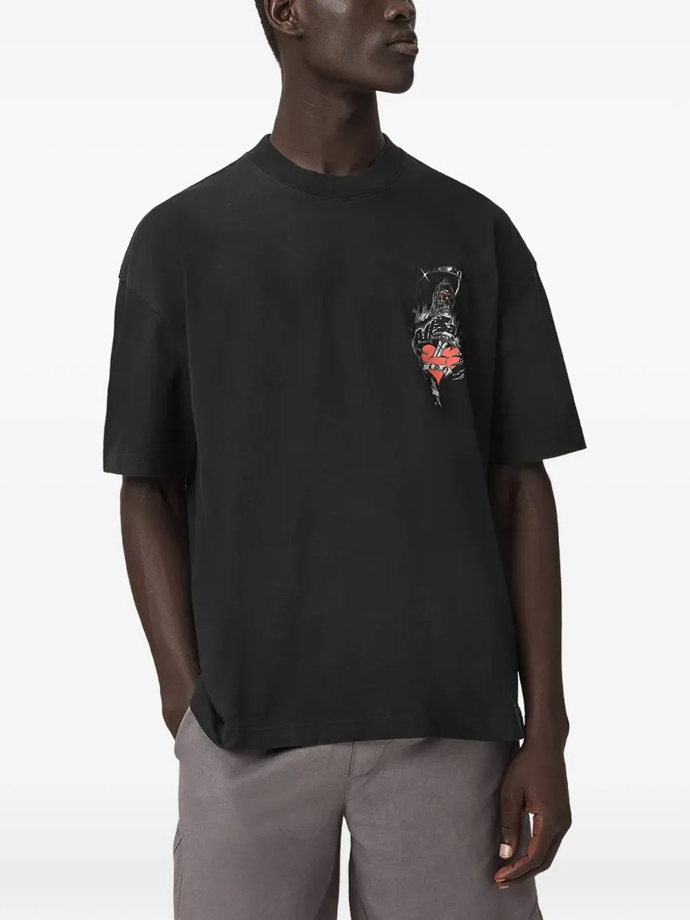 Graphic-Print T-Shirt by AllSaints