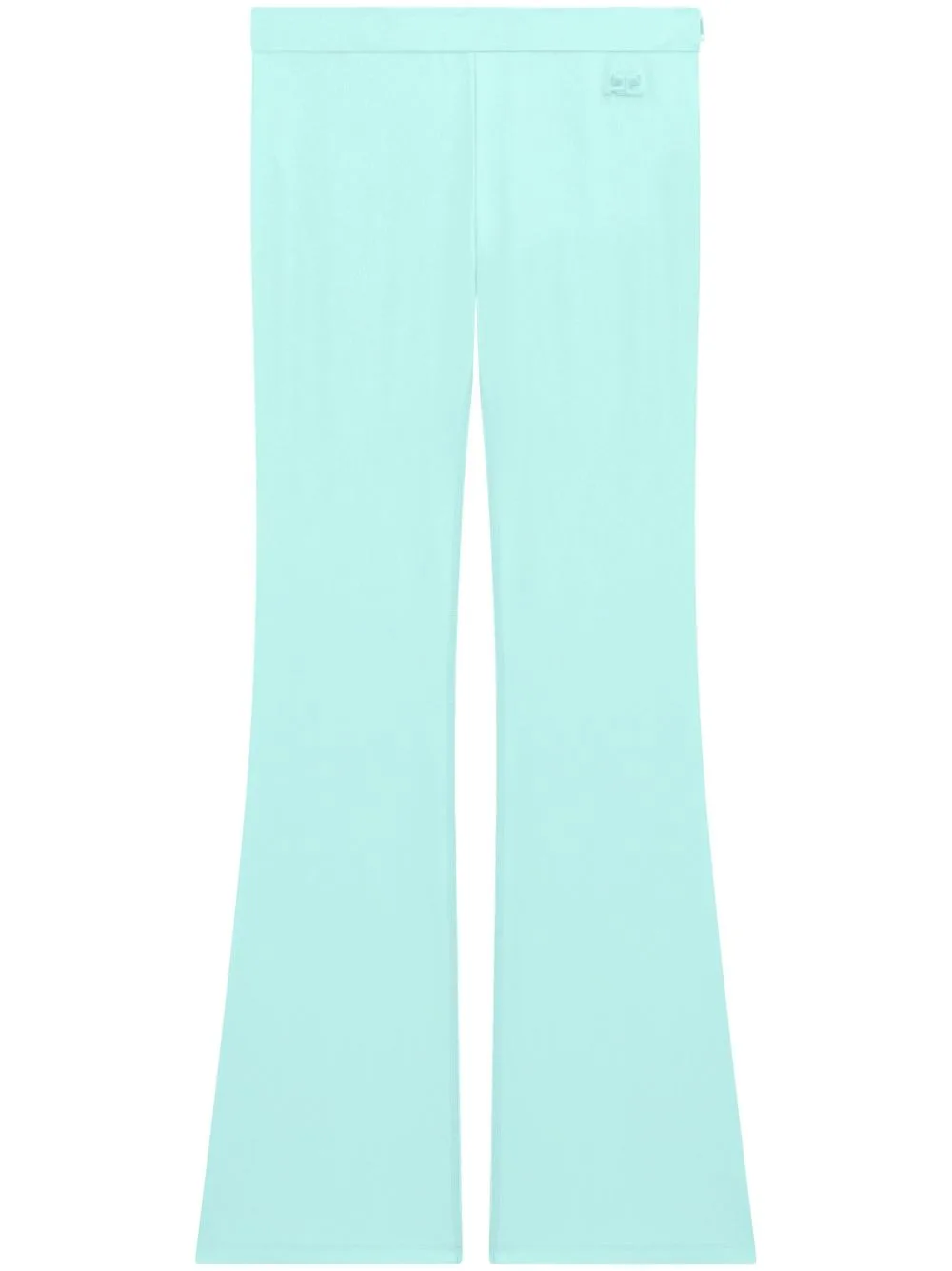 Low-Rise Flared Trousers by Courrèges
