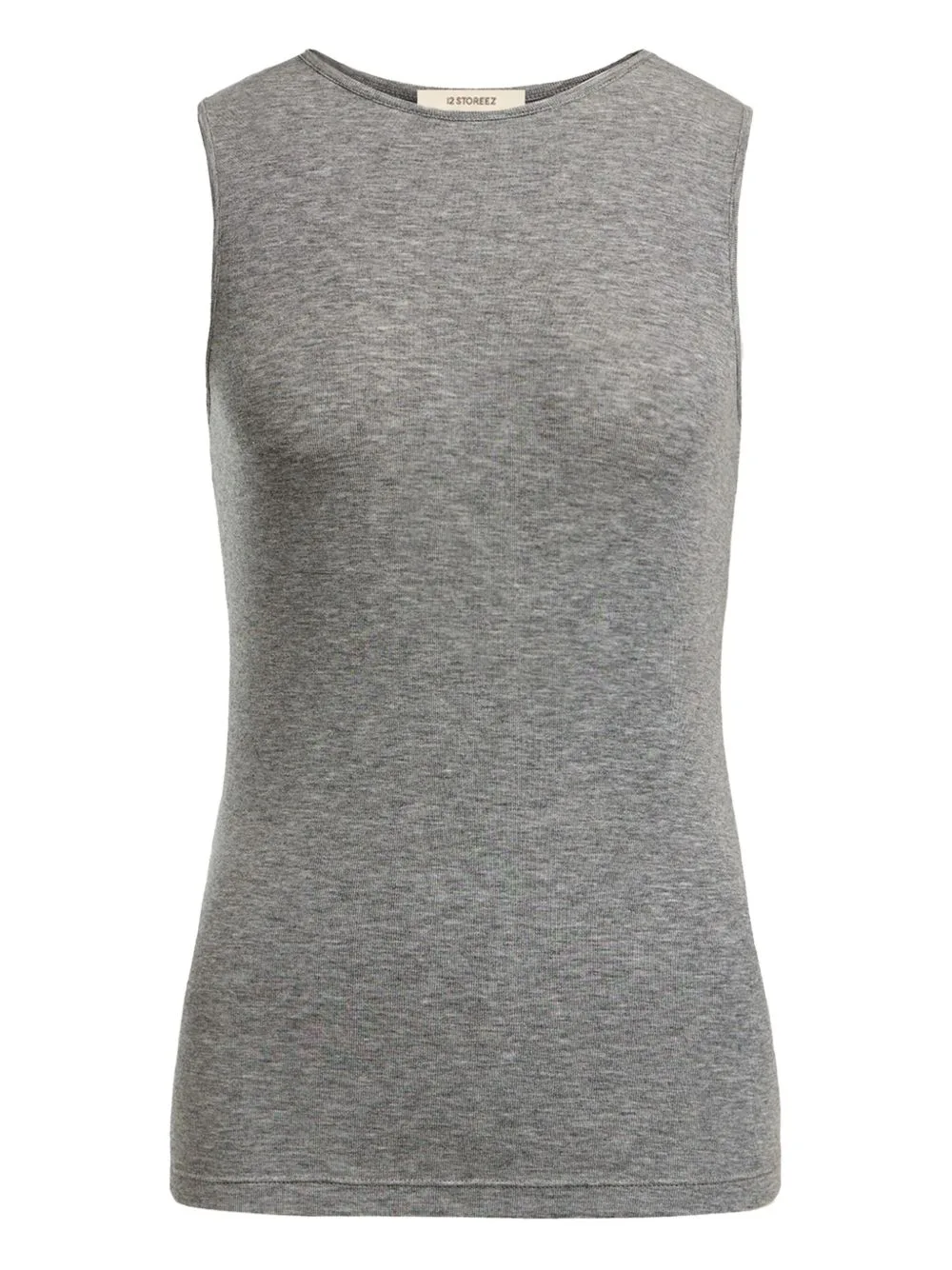 Crew-Neck Tank Top by 12 STOREEZ