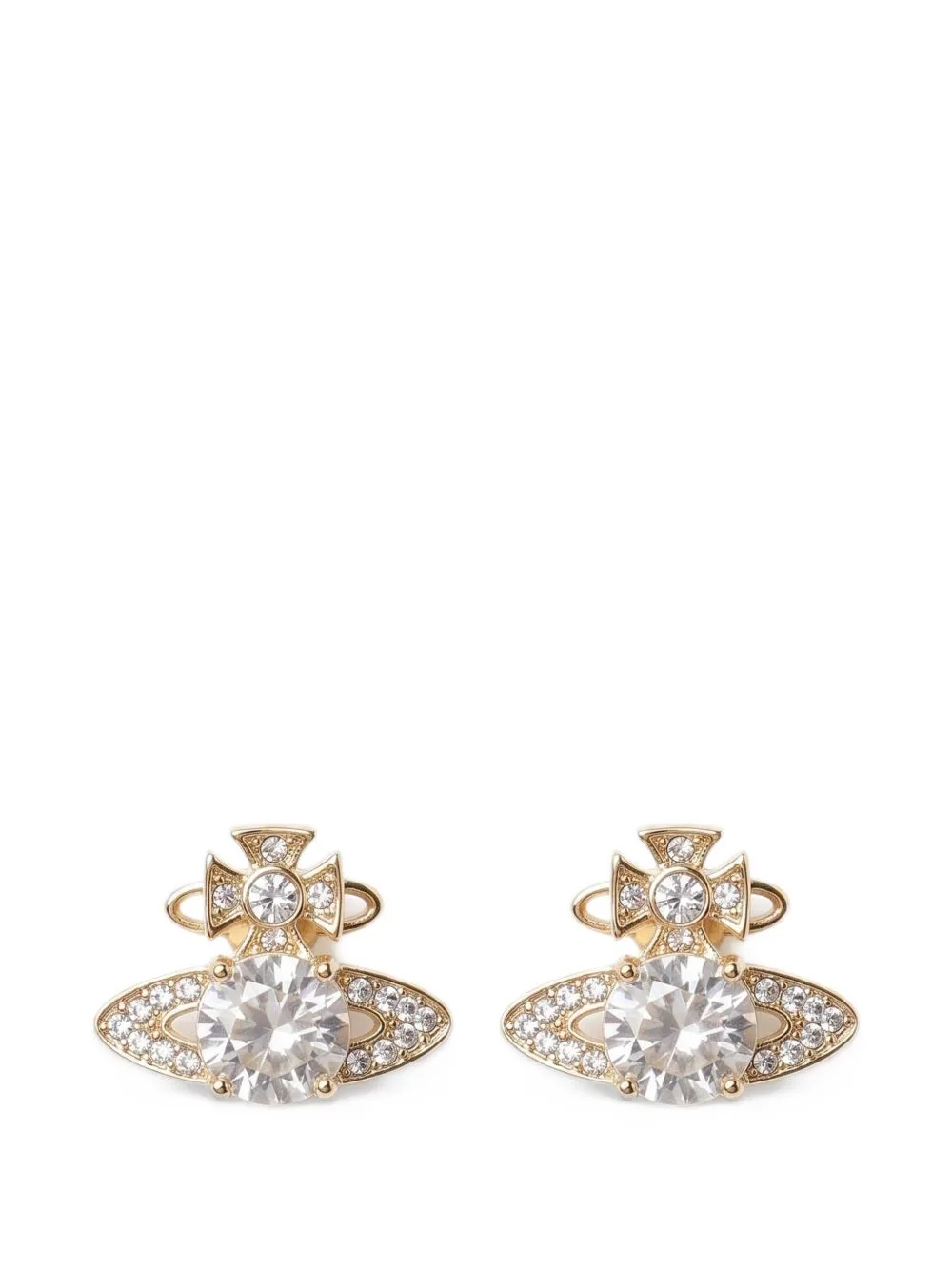 Orb Crystal-Embellished Earrings