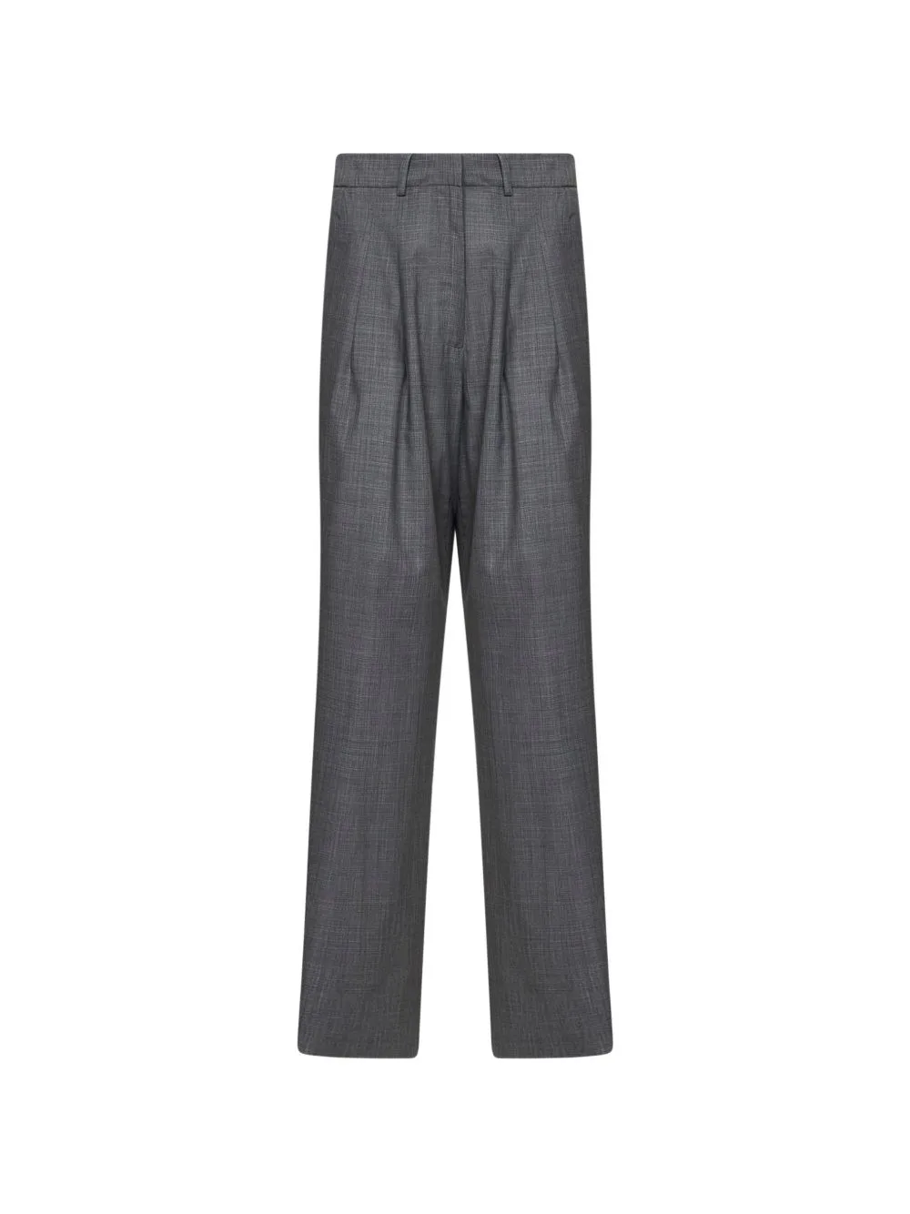 Pleated Virgin-Wool Tailored Trousers by PT Torino