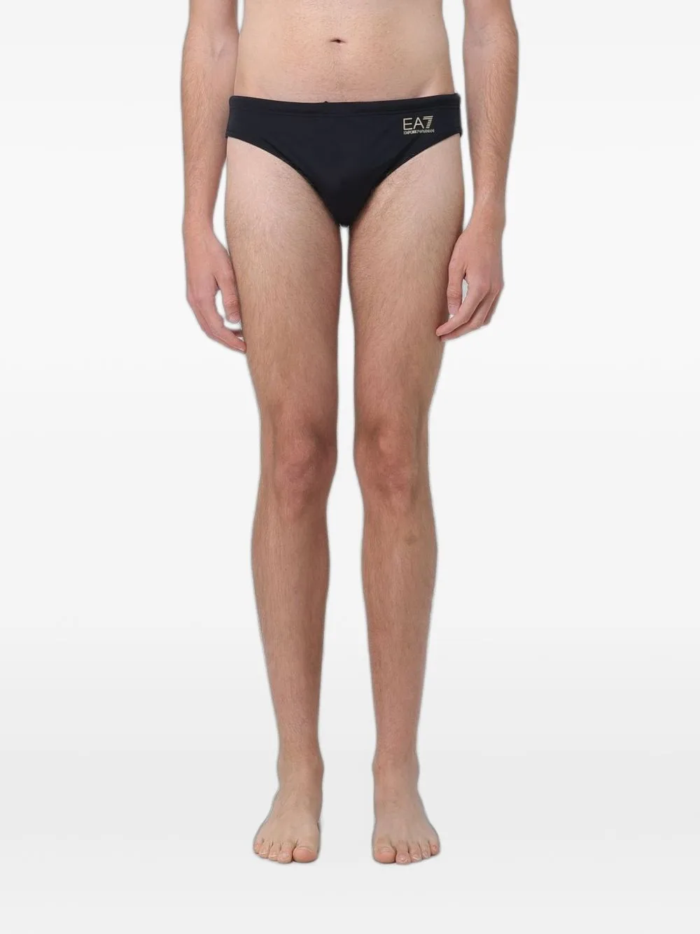 Logo-Print Swimming Briefs by Ea7 Emporio Armani