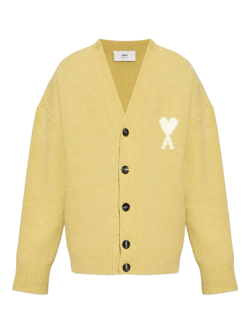 Ami De Coeur Logo Cardigan by AMI Paris