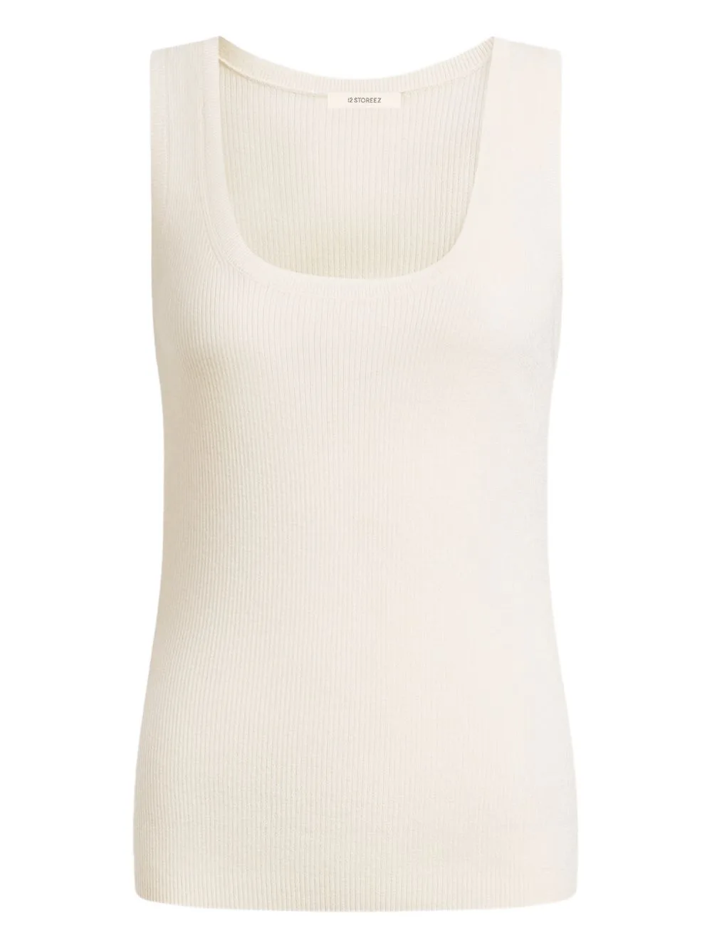 Ribbed Merino Tank Top