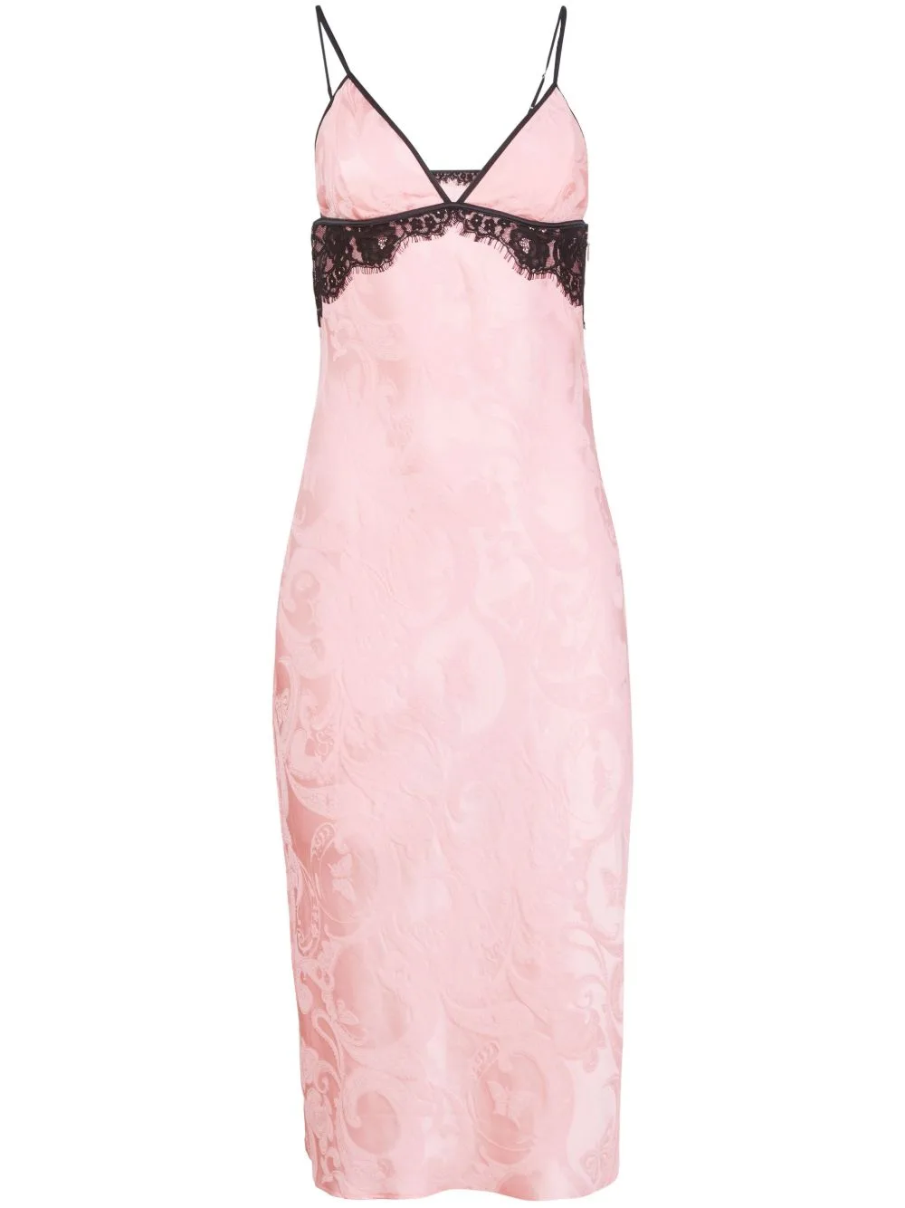 Paisley Jacquard Midi Dress by Fleur Du Mal