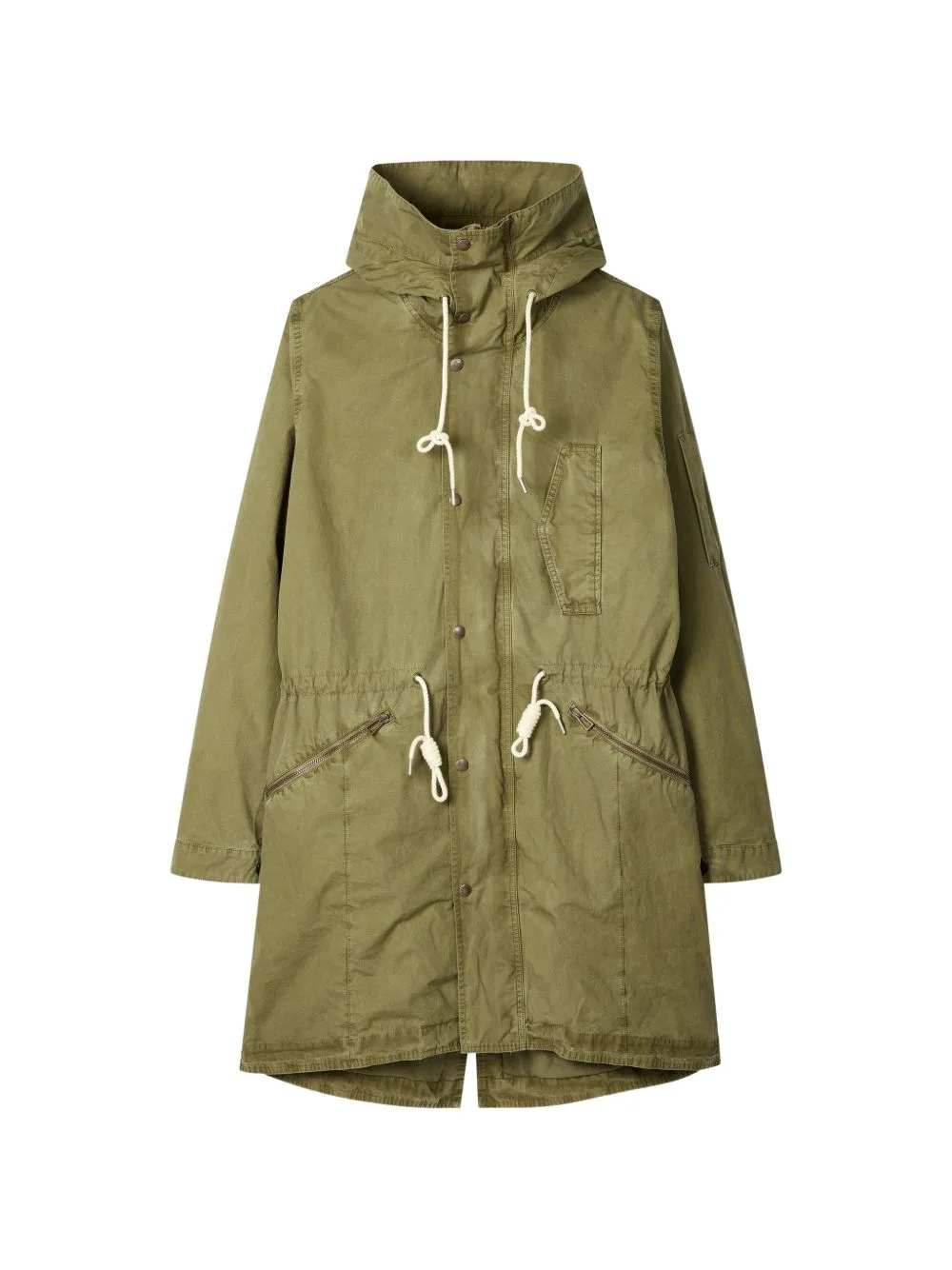 Drawstring Hooded Coat by PS Paul Smith