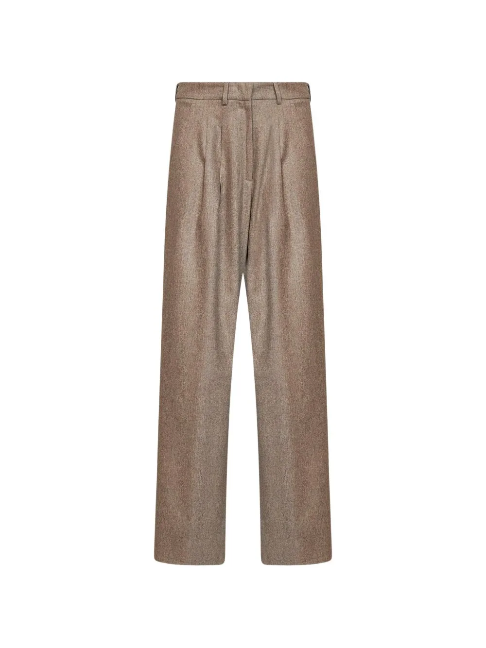 Frankie Pleated-Waistband Wide-Leg Tailored Trousers by PT Torino