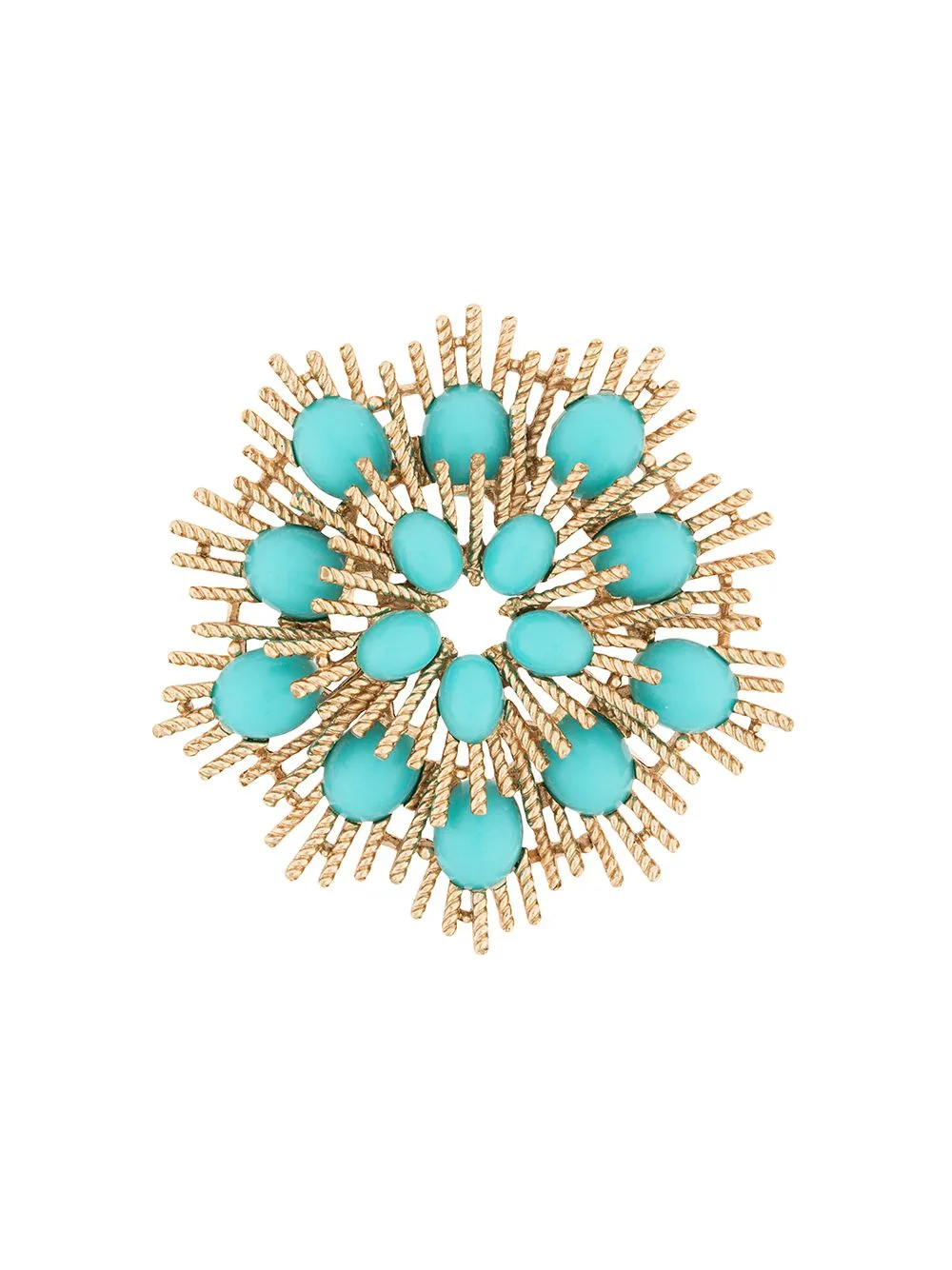 1960's Avon Sunburst Brooch by Susan Caplan Vintage