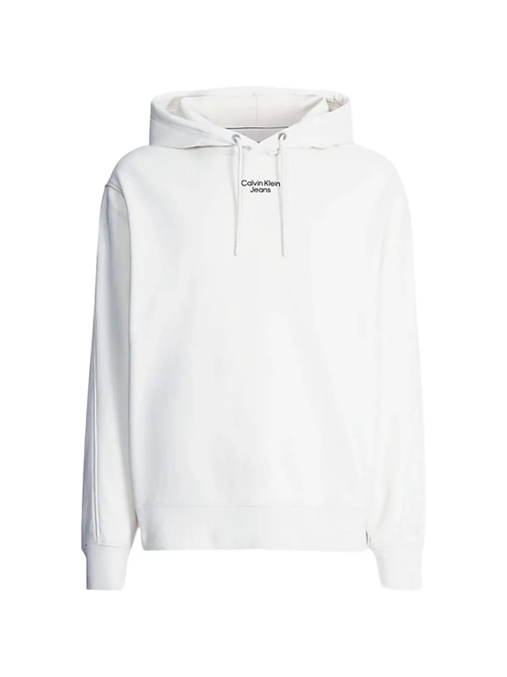 Logo-Print Relaxed-Fit Hoodie by Calvin Klein Jeans